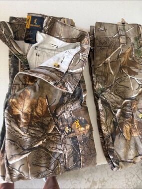 Browning Realtree Camo pants - Brown & Green two pairs